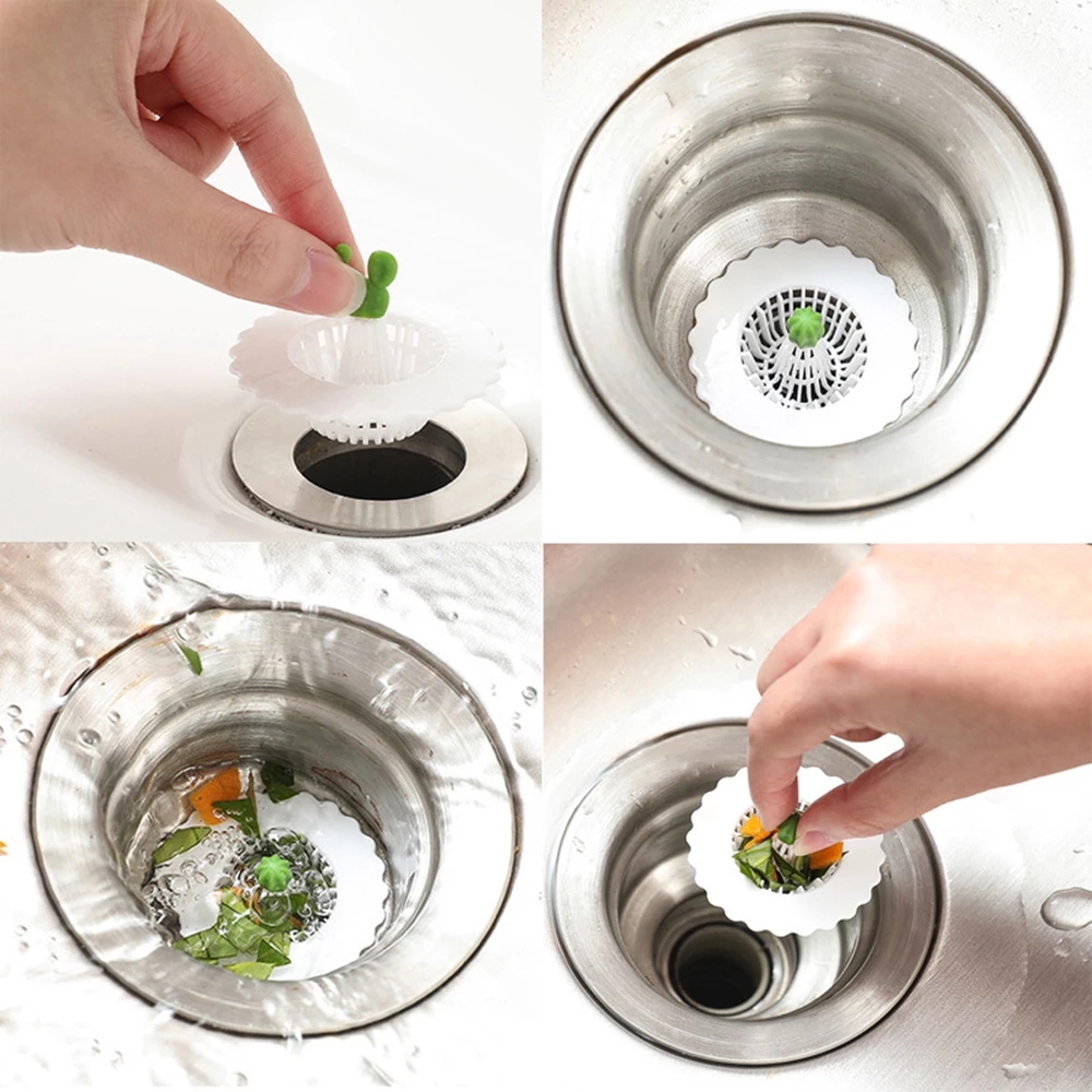 Silicone Sink filter Waste Collector Kitchen Bathroom Accessories - Image 6