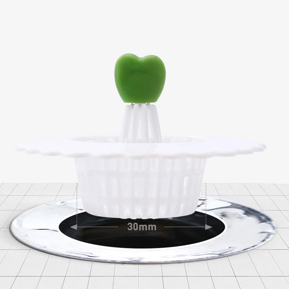 Silicone Sink filter Waste Collector Kitchen Bathroom Accessories