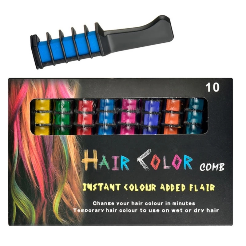 Mini Hair Stick Temporary Hair Color Combs Mini Hair Color Sticks