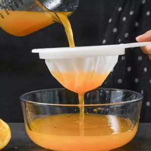 Strainer Mesh Filter Spoon For Suitable For Soy Milk Coffee Milk Yogurt