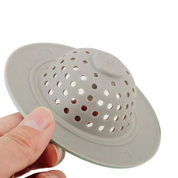 Silicone Kitchen Sink Strainer Stopper Drain Hole Sink Strainer Bathroom Drain Hair Catcher Sink Strainer Tool - Image 5