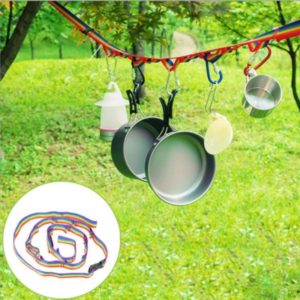 Colorful Rainbow Camping Hiking Outdoor Camping Tent Accessories