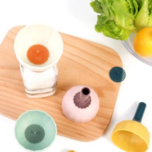 Creative Silicone Mini Liquid Dispensing Filter Separator Funnel Portable