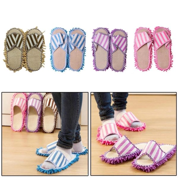 Dust Mop Slipper House Cleaning Slipper Microfiber
