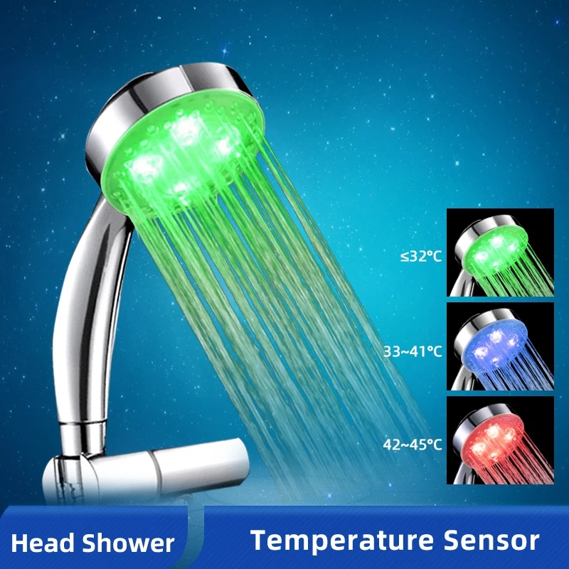 LED Water Faucet Accessories Glow Tap Nozzle Head Light