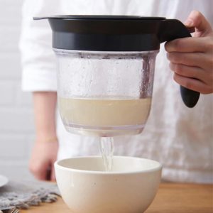 Practical Fat Separator With Bottom Release Fat Filter Separate Tools