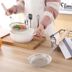Stainless Steel Colander Spoon Strainers Kitchen Accessories Filter Tools