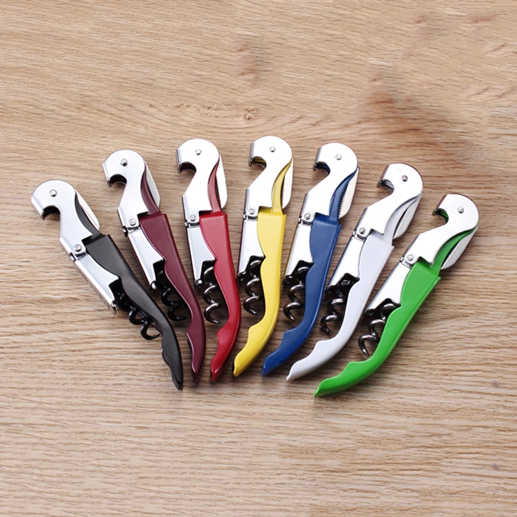 Wine Bottle Cap Opener Corkscrew Stainless Steel Metal Jar - Image 3