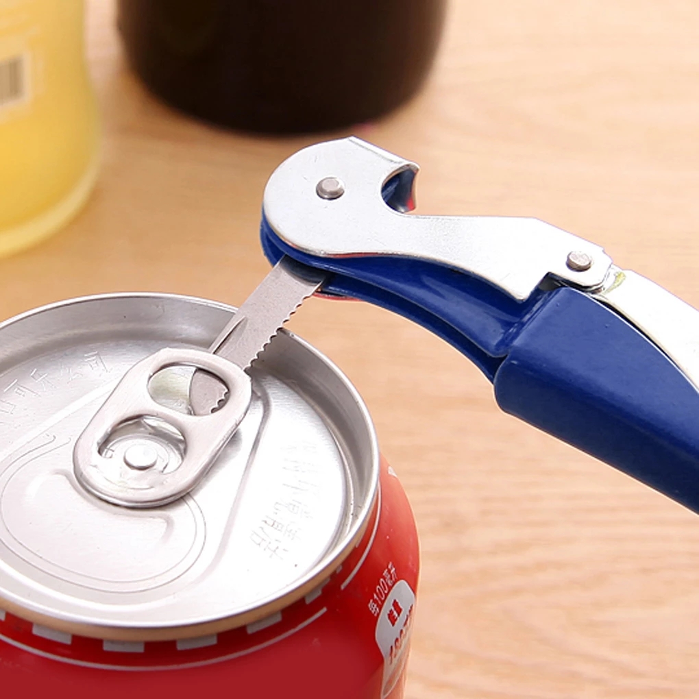 Wine Bottle Cap Opener Corkscrew Stainless Steel Metal Jar