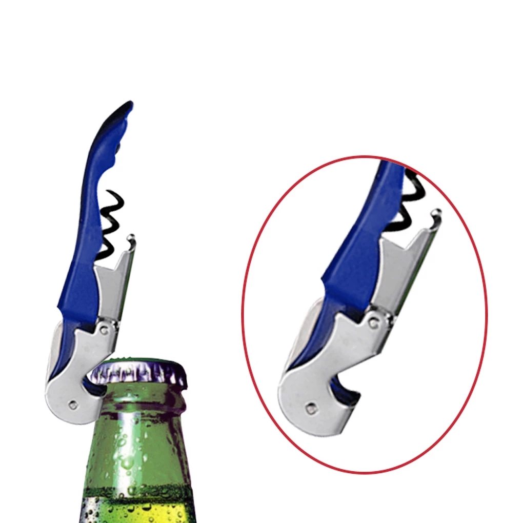 Wine Bottle Cap Opener Corkscrew Stainless Steel Metal Jar - Image 7