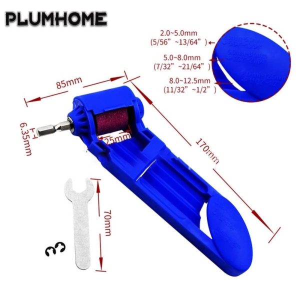Corundum Grinding Wheel Drill Bit Sharpener Titanium Portable Drill Powered Tool Parts - Image 6