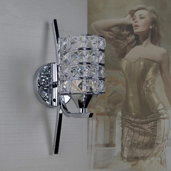 Modern Crystal Wall Light Luxury Lights For Bathroom Lighting Decorac 90-260v Appliques Luminaires - Image 3