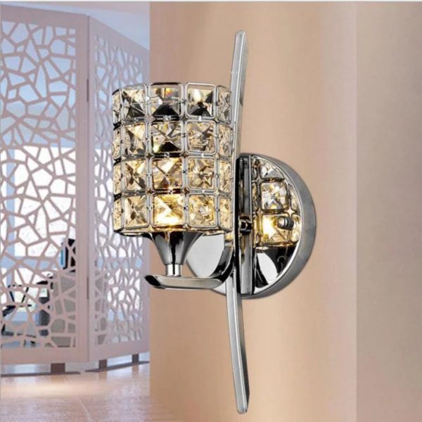 Modern Crystal Wall Light Luxury Lights For Bathroom Lighting Decorac 90-260v Appliques Luminaires
