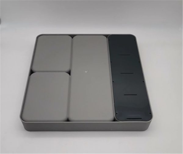 Plastic Modern Storage Drawers Kitchen Compartment Cutlery Organizer Storage Drawers - Image 4