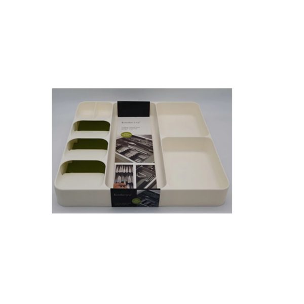 Plastic Modern Storage Drawers Kitchen Compartment Cutlery Organizer Storage Drawers - Image 5