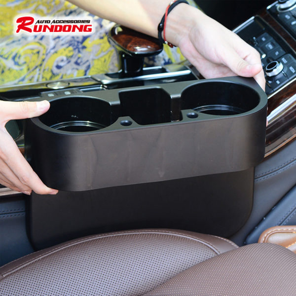 Car storage box Car rack Car water cup rack Mobile phone rack Gap storage box. - Image 3