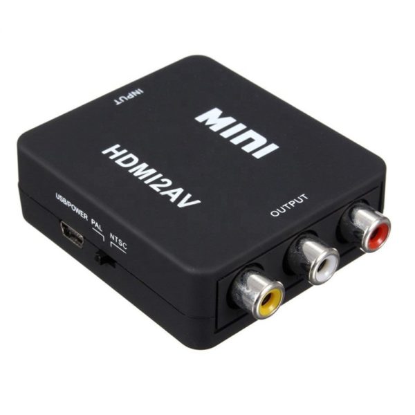 HDMI To RCA AV Adapter Converter Cable CVBS 3RCA 1080P Composite Video Audio - Image 2
